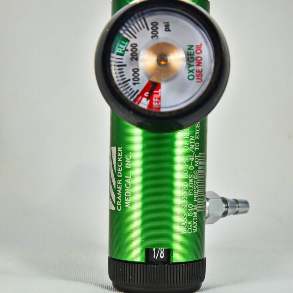 Oxygen Regulator, Very Low Flow, 04 LPM Arrowhead Healthworks